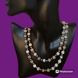 Handknot Matte Agate Beaded Long Necklace